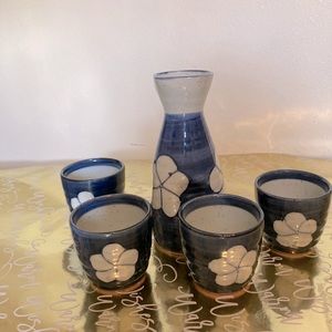 Japanese Ceramic Saki Set